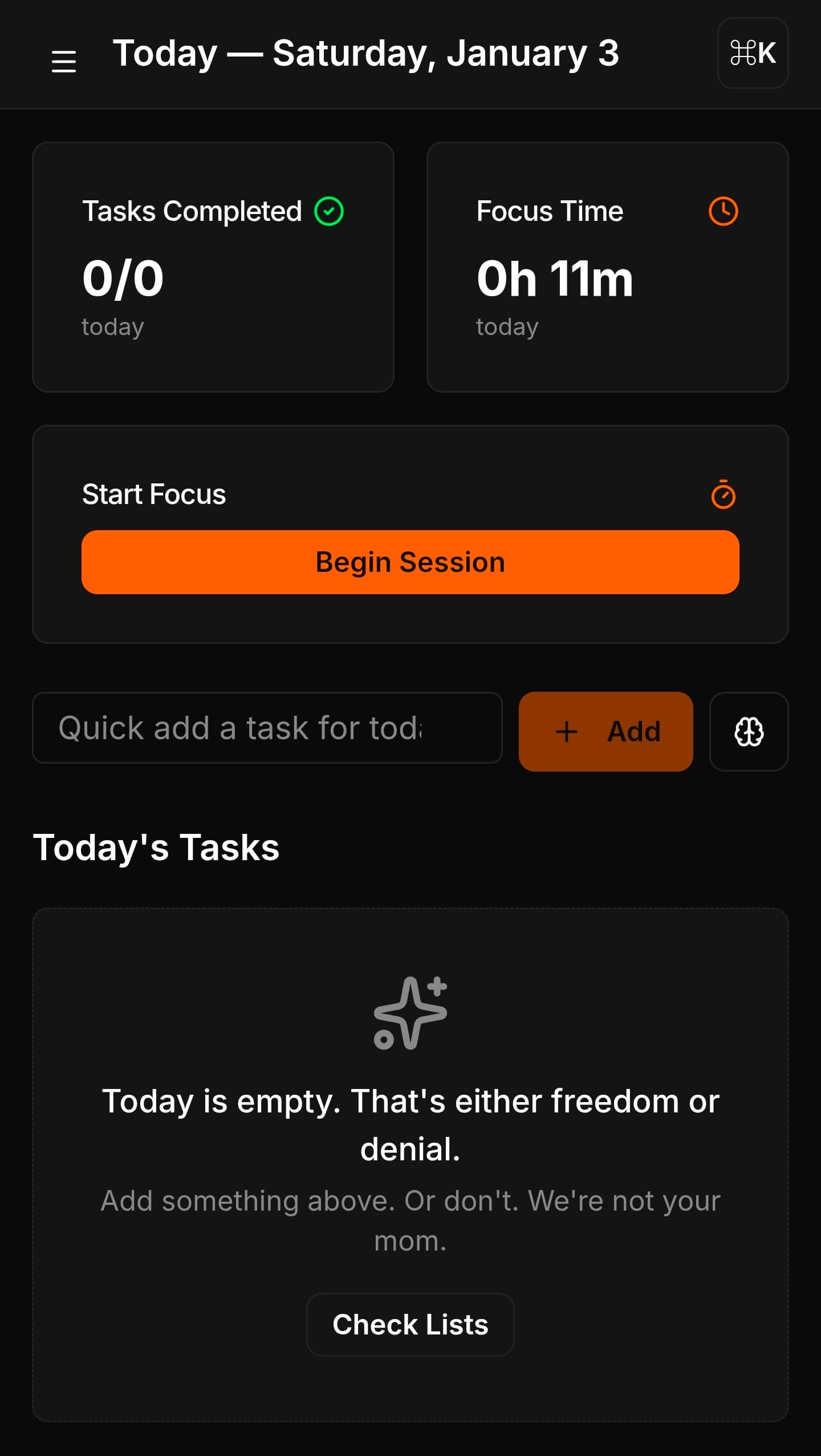 bruh. app screenshot